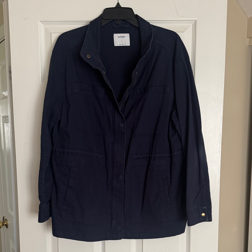 Old Navy -Large - Womenโs Dark Navy Jacket